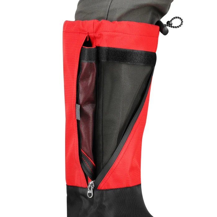 Гамаші туристичні NILS CAMP NC17112, чорно-червоні