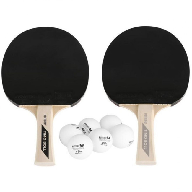 Набор для настольного тенниса BUTTERFLY Timo Boll, черный