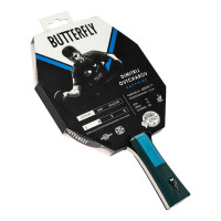 Ракетка для настольного тенниса BUTTERFLY Ovtcharov Sapphire, черно-красная.