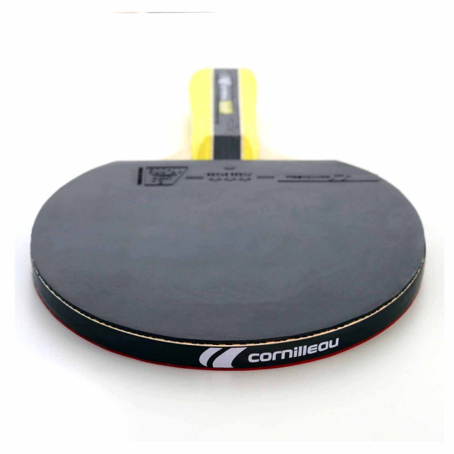 Ракетка для настольного тенниса Cornilleau SPORT 400, черно-красная.