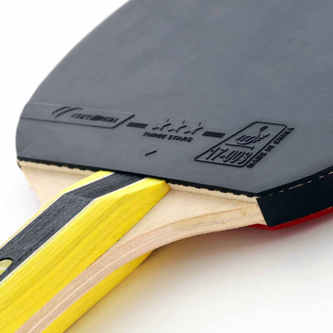 Ракетка для настольного тенниса Cornilleau SPORT 400, черно-красная.