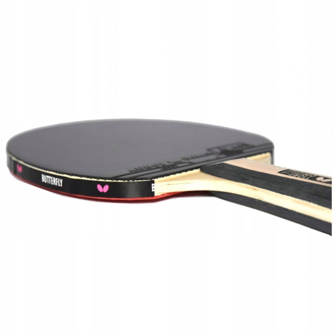 Ракетка для настольного тенниса BUTTERFLY Timo Boll Bronze, черно-красная.