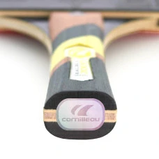 Ракетка для настольного тенниса Cornilleau EXCELL CARBON 2000, черно-красная.