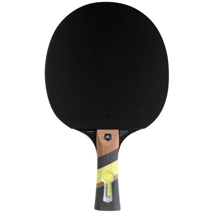 Ракетка для настольного тенниса Cornilleau EXCELL CARBON 2000, черно-красная.