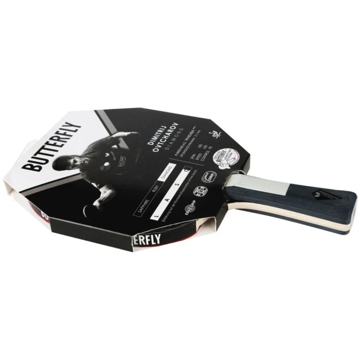 Ракетка для настольного тенниса BUTTERFLY Ovtcharov Diamond, черная