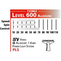 Ракетка для настільного тенісу DONIC WALDNER 600, чорна