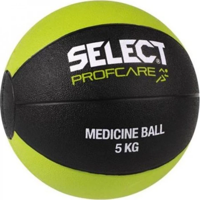 Медичний м'яч SELECT 15891 MEDICINE BALL 5 кг, чорно-зелений