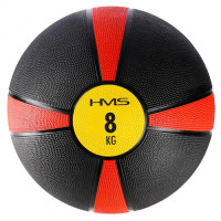 Медицинский мяч NK08 8 KG HMS – черно-красный