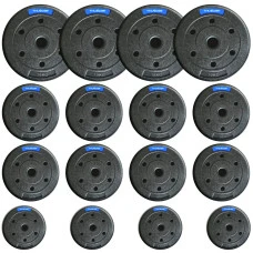 Набор битумных дисков THUNDER 4х10кг, 8х5кг, 4х2.5кг