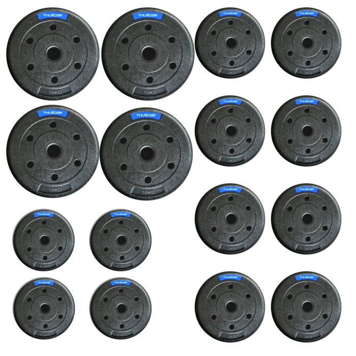 Набор битумных дисков THUNDER 4х10кг, 8х5кг, 4х2.5кг