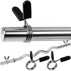 Гриф Movit – 120 см пружинная защита