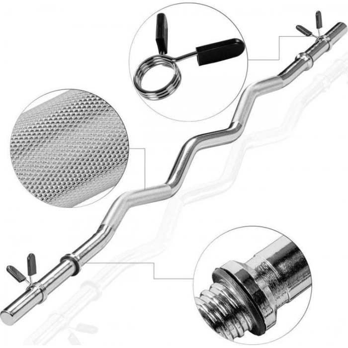 Гриф Movit - 120 см пружинний захист