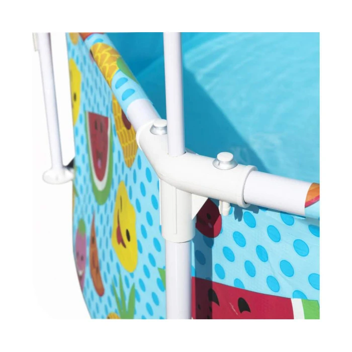 Бассейн каркасный детский Steel Pro Frame Pool Bestway 56432 244x51 см