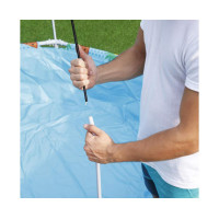 Басейн каркасний дитячий Steel Pro Frame Pool Bestway 56432 244x51 см