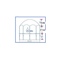 Басейн каркасний дитячий Steel Pro Frame Pool Bestway 56432 244x51 см