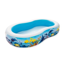 Бассейн надувной детский Sea Depths Bestway 262х157х46 см