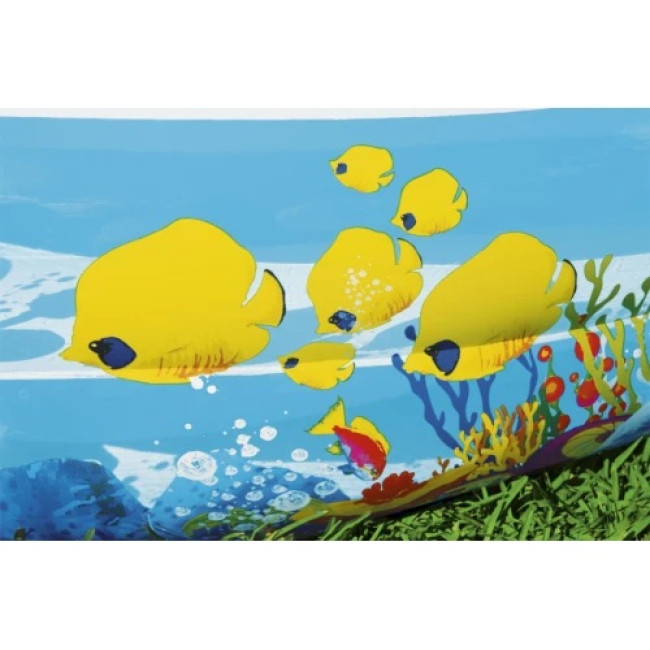 Бассейн надувной детский Sea Depths Bestway 262х157х46 см