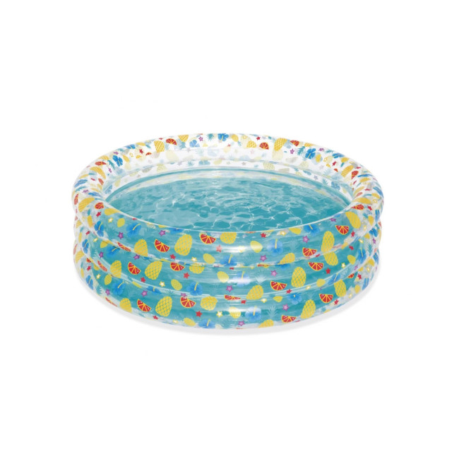 Басейн надувний дитячий Тропічні фрукти Bestway 51048 170x53 см