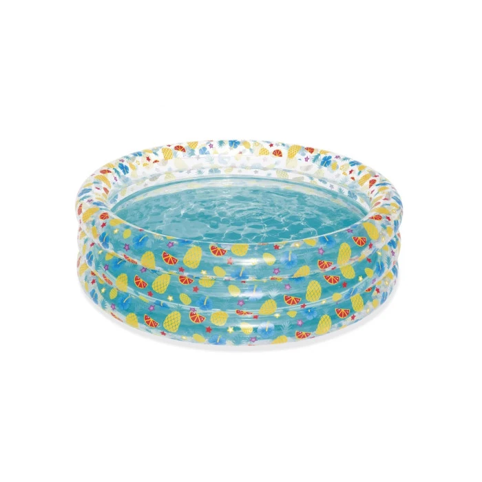 Бассейн надувной детский Тропические фрукты Bestway 51048 170x53 см