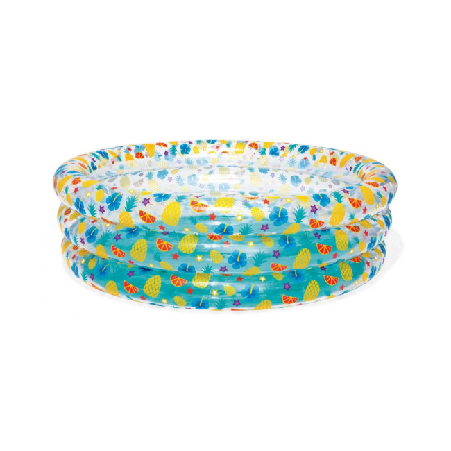 Басейн надувний дитячий Тропічні фрукти Bestway 51048 170x53 см