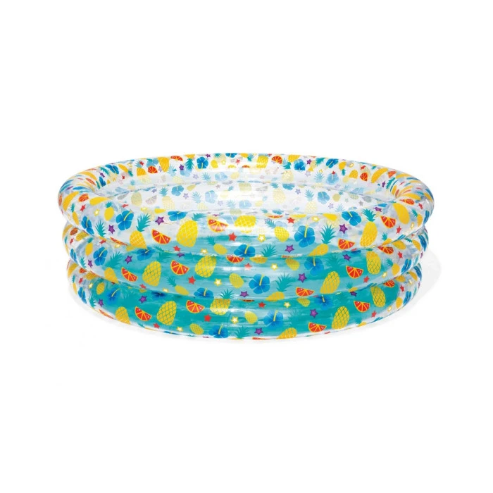 Бассейн надувной детский Тропические фрукты Bestway 51048 170x53 см