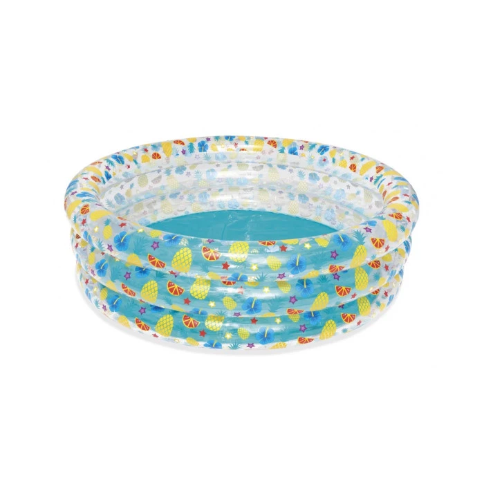 Бассейн надувной детский Тропические фрукты Bestway 51048 170x53 см