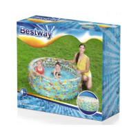 Бассейн надувной детский Тропические фрукты Bestway 51045 150x53 см