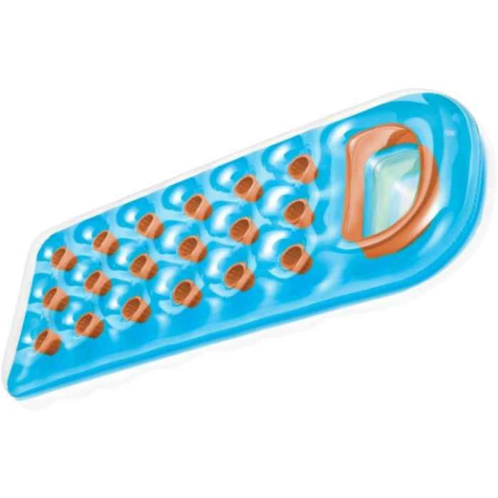 Матрац надувний для плавання Intex 59895-blue блакитний, 188 x 71 см