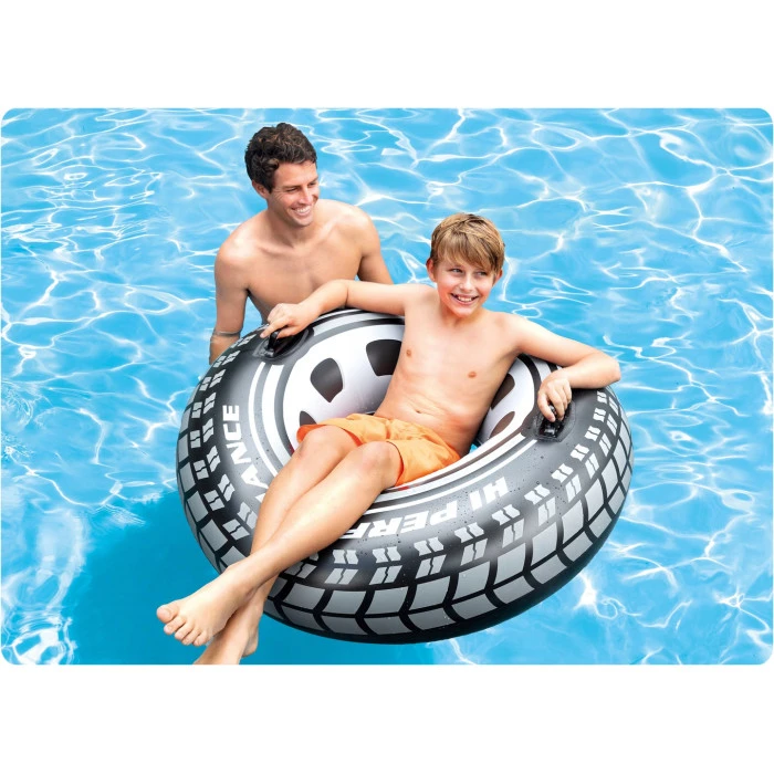 Круг надувной для плавания Intex 56268 Шина, 114 см