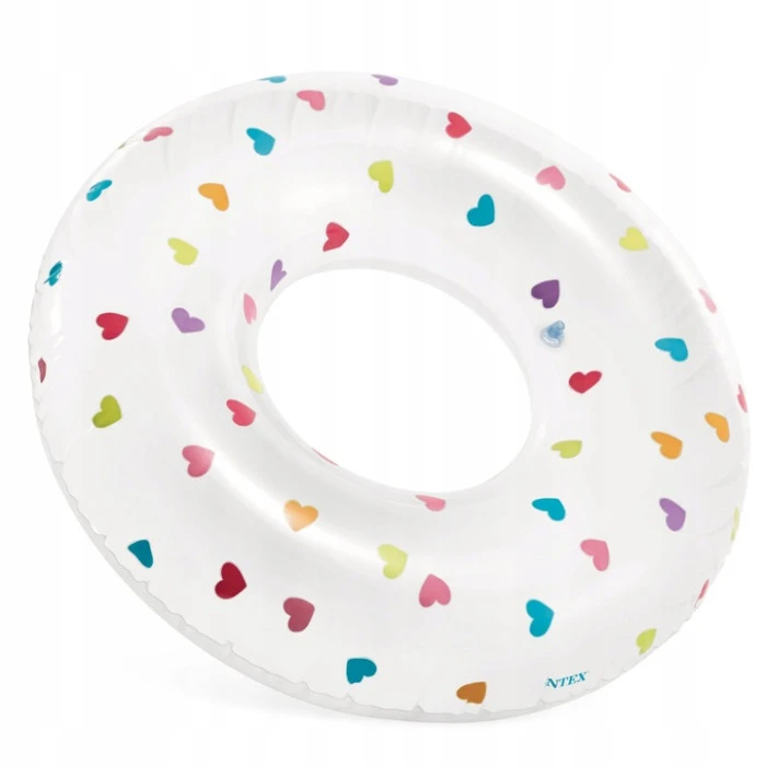 Круг надувной для плавания INTEX 59259 Сердца, 81 см