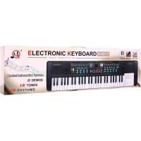 Детский синтезатор 5+ Подставка для нот Микрофон + Красочные кнопки