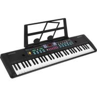 Детский синтезатор 5+ Подставка для нот Микрофон + Красочные кнопки