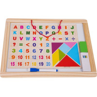 Дитяча дерев'яна таблиця + аксесуари ZDR.6707