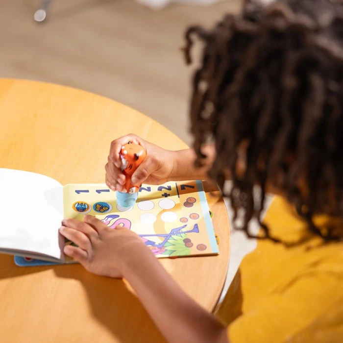 Детский блокнот и штамп Spin Master С наклейками Тигренок Melissa and Doug. Sticker WOW