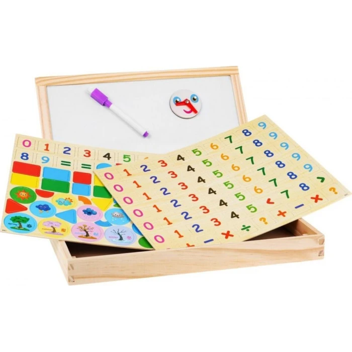 Деревянная магнитная доска для детей 3+