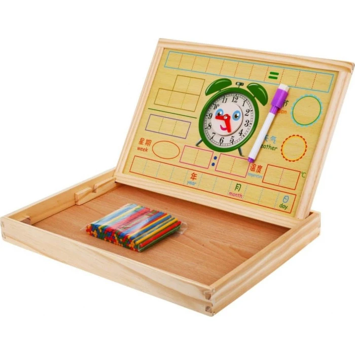Деревянная магнитная доска для детей 3+