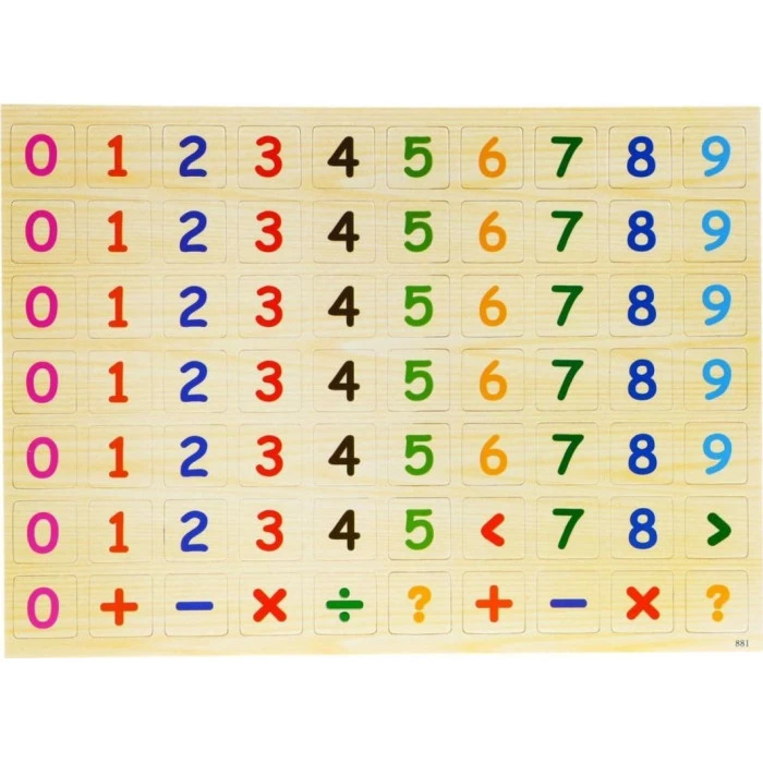 Деревянная магнитная доска для детей 3+