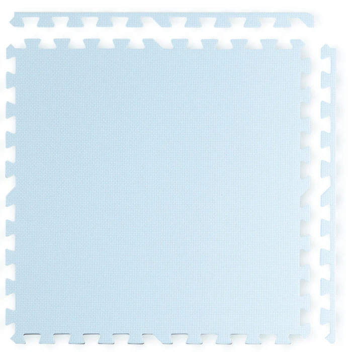 Дитячий килимок-пазл Ricokids біло-блакитний 4 шт