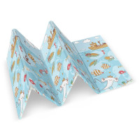 Коврик раскладной детский 200 x 180 x 1 см Nukido NK-340 Океан-Земля