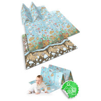 Коврик раскладной детский 200 x 180 x 1 см Nukido NK-340 Океан-Земля