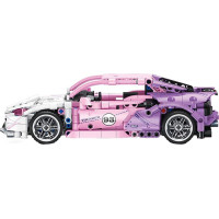 Дитячий конструктор Pink Sports Car Blocks 652 ел.