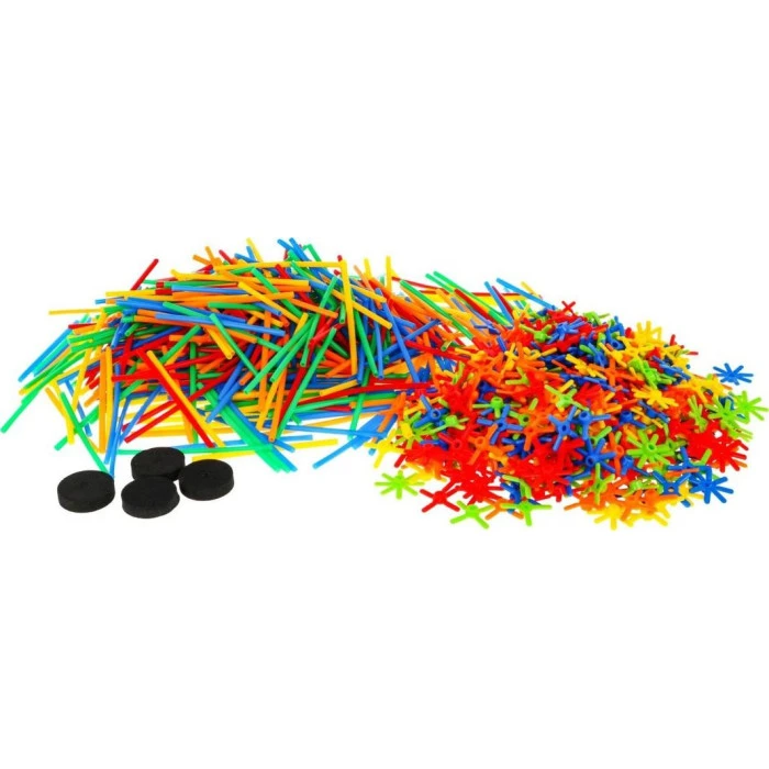 Конструктор из трубочек 4D HC ZKL.HC-30-12B, 1200 эл.