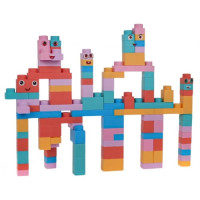 Детский мягкий конструктор 100 эл. ZKL.HC-029C-19