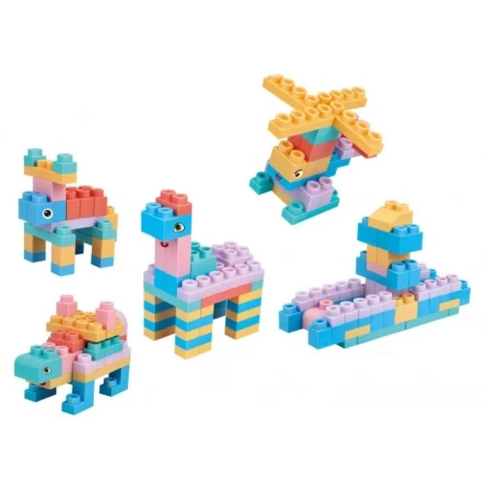 Детский мягкий конструктор 100 эл. ZKL.HC-029C-19