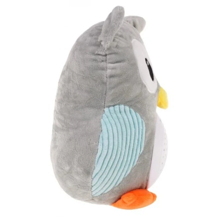 Детская мягкая игрушка сова со звуковой и световой функцией ZIT.FM666-44