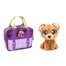 М'яка іграшка Funville Cutekins Домашні улюбленці у сумочках Ведмедик 10 см