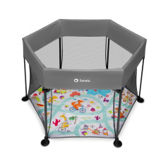 Манеж Lionelo ROEL GREY MULTICOLOR