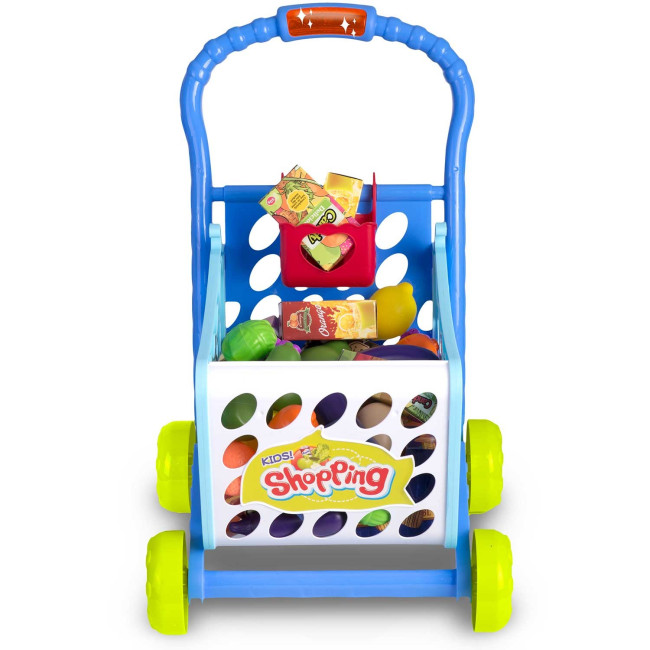 Тележка для покупок Ricokids голубая