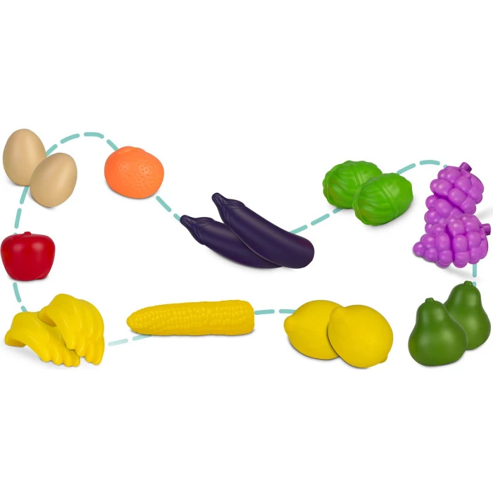 Тележка для покупок Ricokids голубая