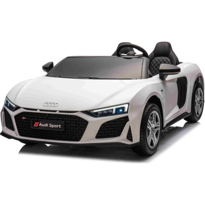 Детская аккумуляторная машинка Audi Spyder R8 LIFT STRONG Белая